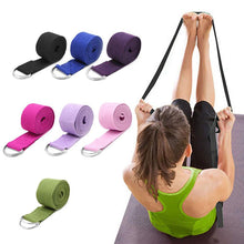 Adjustable D-Ring Sports Stretch Strap