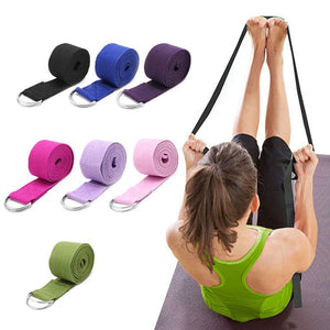Adjustable D-Ring Sports Stretch Strap