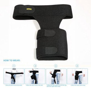 Groin Wrap Groin Strain Pain Support for Hip Injury and Sciatica Brace for Men and Women