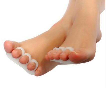 Silicone Gel Hammer Toe Correction, Toe Straightener, Cushioned Toe Pads