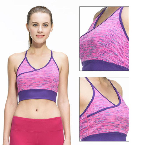 Women’s Fitness Sexy Sports Bra for Running