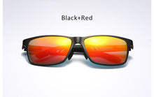 Men's Aluminium Magnesium Polarized Driving Sunglasses Men Square Mirror Sun Glasses For Male