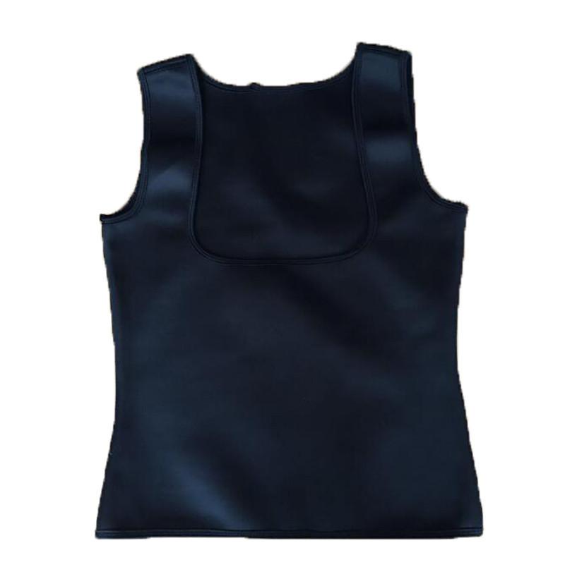 Premium Quality Neoprene Cami Vest Body Shaper Black Color