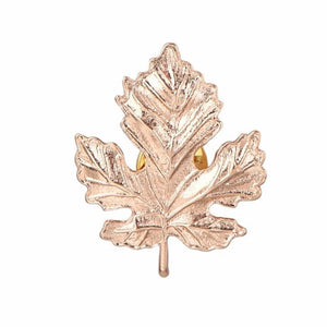 2016 new arrival Korean Women Maple Leaf Alloy Corsage Brooch Collar Pin Jewelry 2  colours fashion ornamentation high quality