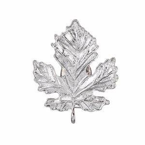 2016 new arrival Korean Women Maple Leaf Alloy Corsage Brooch Collar Pin Jewelry 2  colours fashion ornamentation high quality