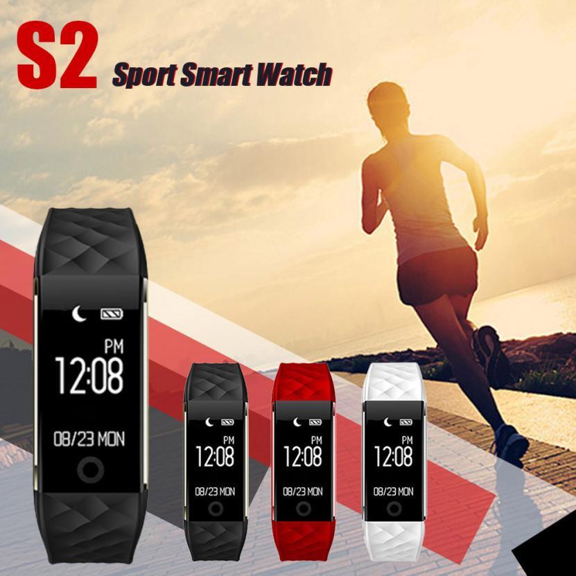 High Quality Bluetooth Sports LED Waterproof Smart Wrist Pedometer Watch