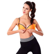 Excellent Quality Professional Shockproof Zipper Sports Bra