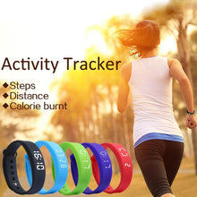 Sports 3D LED Calorie Pedometer Smart Unisex Watch