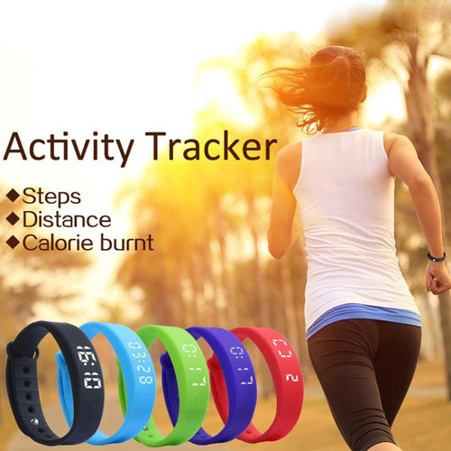 Sports 3D LED Calorie Pedometer Smart Unisex Watch