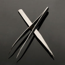 Professional Durable Precision Tweezers Set Stainless Steel Non Magnetic