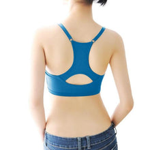 Yoga Tops Women Sport Yoga Bra Fitness Stretch Workout Tank Top Seamless Racer back Padded Running Vest