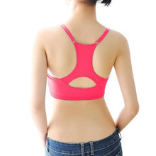 Yoga Tops Women Sport Yoga Bra Fitness Stretch Workout Tank Top Seamless Racer back Padded Running Vest