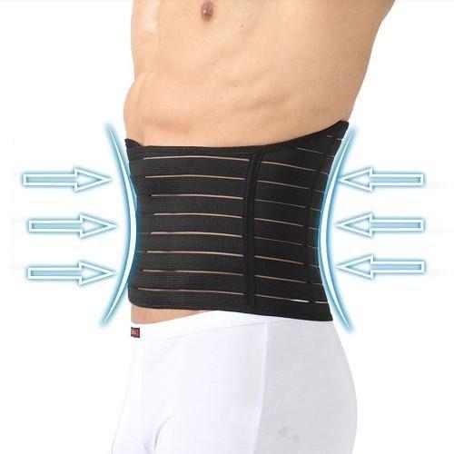 Mens Adjustable Slimming Waist Tummy Fat Burner Belt Body Shaper