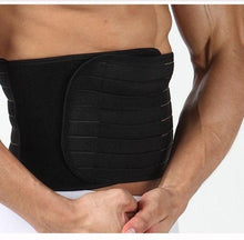 Mens Adjustable Slimming Waist Tummy Fat Burner Belt Body Shaper