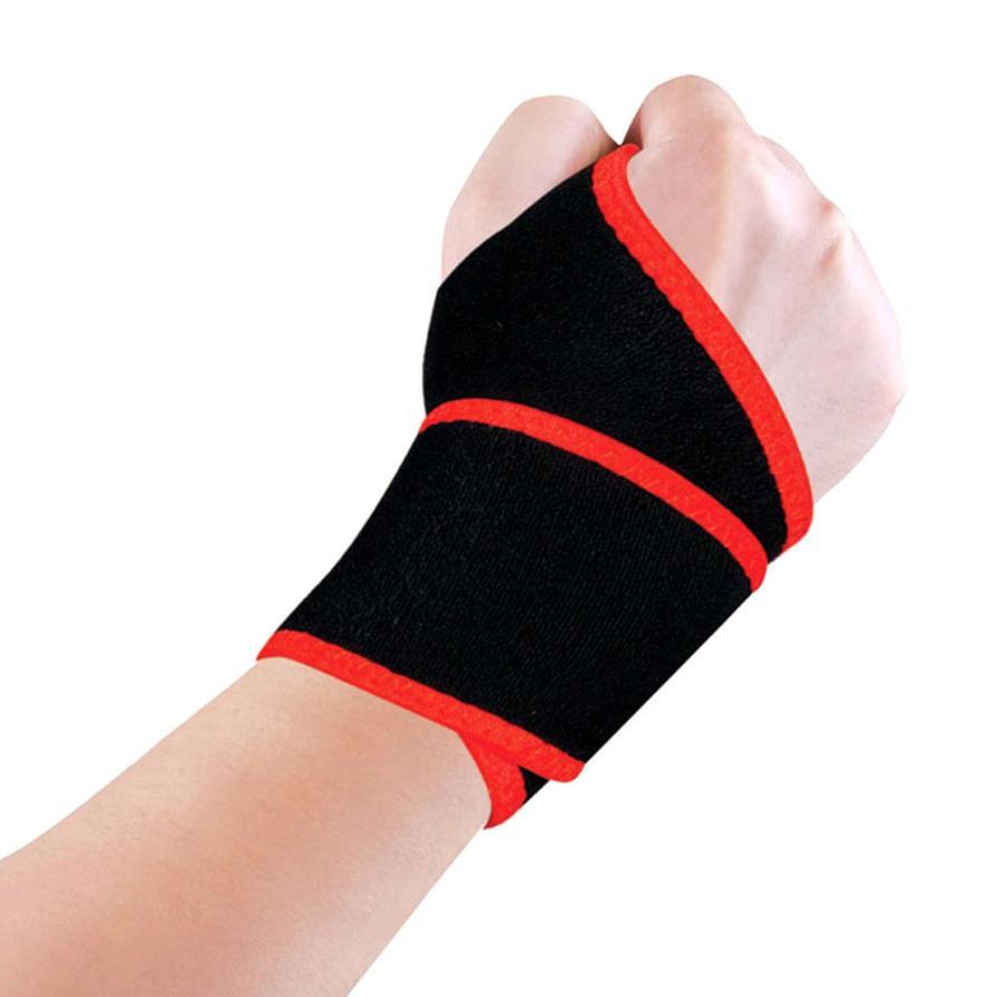 Weight Lifting and Sports Wristband | Gym Wrist Brace Support Strap Wraps