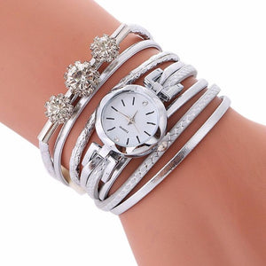 Watch Women 2017 Luxury Fashion Crystal Rhinestone Bracelet Women Dress Watches Ladies Quartz Wristwatches Montre Femme #919