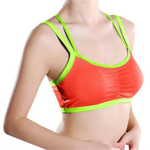 Ladies Sports Solid Wrap Vest Tops Bra with Superior Quality