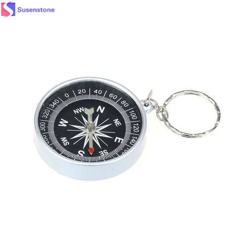 Keychain Outdoor Camping Plastic Compass Hiking Hiker Navigation Key Compass Plastic compass cute fashion key ring toys plastic