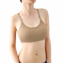 Yoga Tops Women Sport Yoga Bra Fitness Stretch Workout Tank Top Seamless Racer back Padded Running Vest