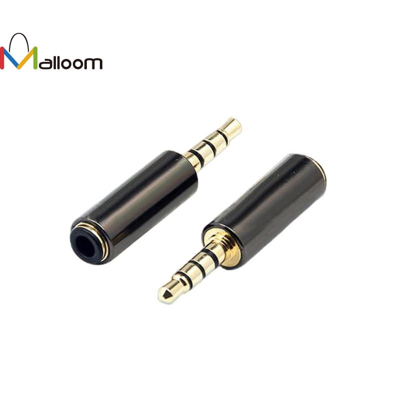 1 Pcs New 3.5mm 1/8 Male Plug 4 Pole TRRS To 3.5mm Female Jack Audio Adapter Connector HIgh Quality Free Shipping HOT Sale #2016