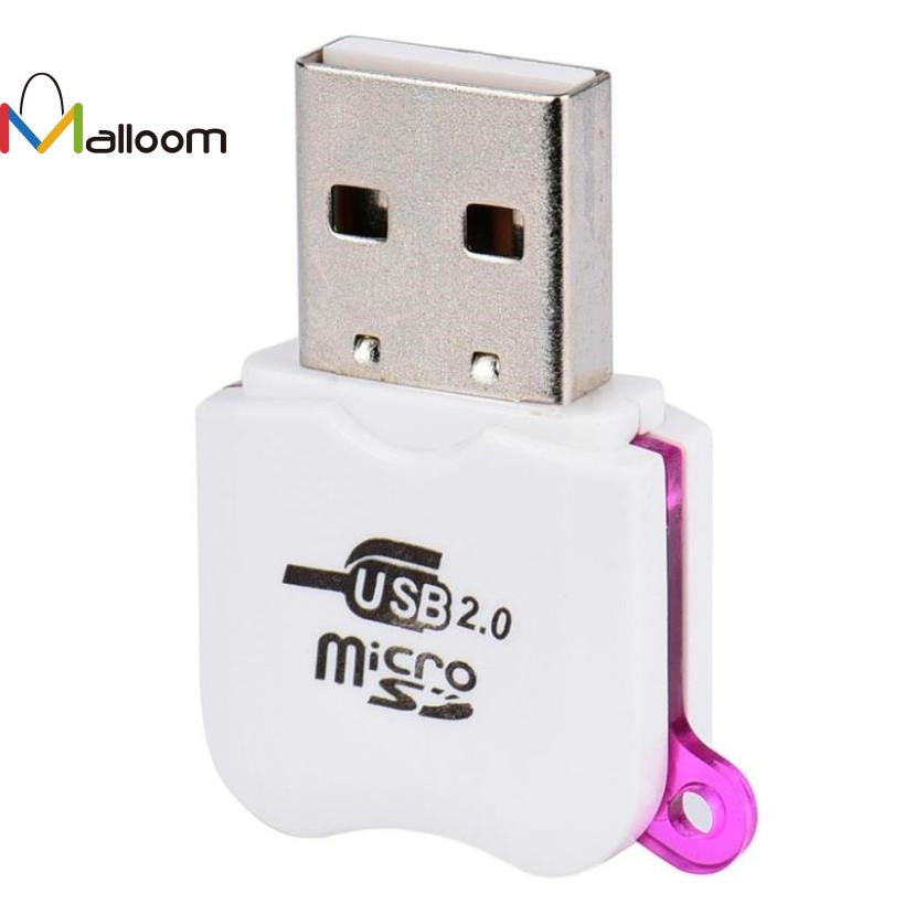 2017 Wholesale Price High Speed Mini Micro SD USB 2.0 Micro  TF T-Flash Memory SD Card Reader Adapter#20