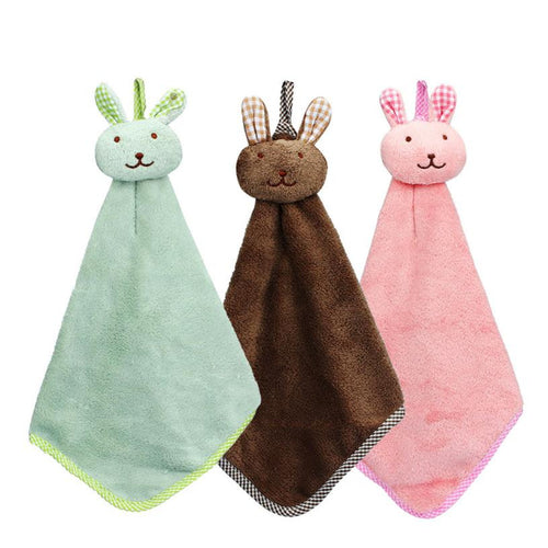 Kitchen Cartoon Animal Hanging Hand Towel