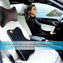 Auto Seat Cover Head and Neck Rest Cushion Pillow for Car