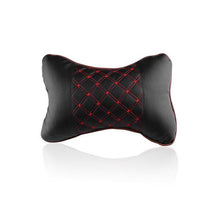 Car Leather Headrest Neck Pillow with High Quality