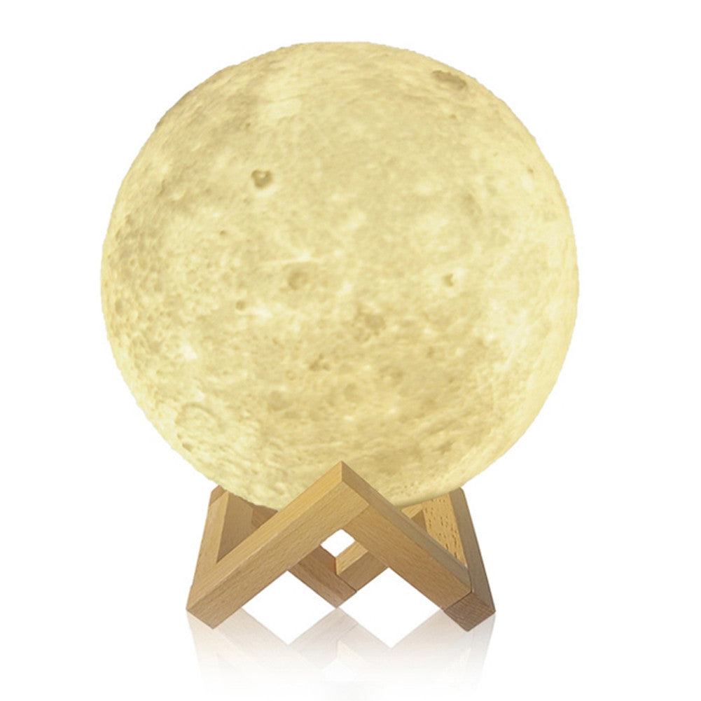 3D Print Night Moon LED Lamp