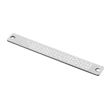 Temporary Car Parking Card Luminous Telephone Number Card Notification Sucker Plate Car Styling Phone Number Card