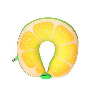 Premium Quality Fruit U-Shaped Pillow Travel Pillow