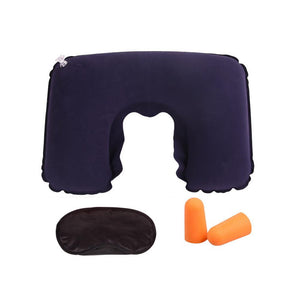 Inflatable Travel Pillow Air Cushion Neck with U-Shaped Compact at Affordable Price