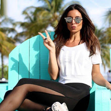 Women Fitness Leggings High Waist Mesh Patchwork Leggings Skinny Push Up Pants