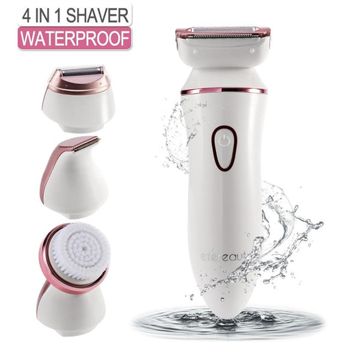 Buy 4 in 1 Waterproof Women Electric Razor With High Quality
