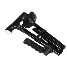 High Quality Adjustable LED Trusty Walking Cane for Elderly