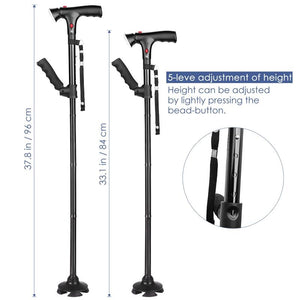 Telescopic Collapsible Folding Cane at Affordable Price
