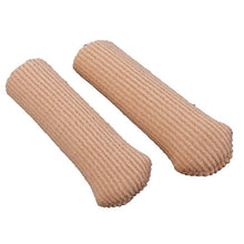 Pair of Fiber Silicon Bunion Protectors Toe Separators Straighters Spreaders Correctors -