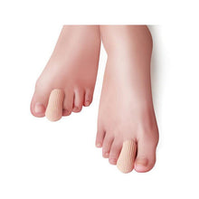 Pair of Fiber Silicon Bunion Protectors Toe Separators Straighters Spreaders Correctors -