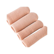 Pair of Fiber Silicon Bunion Protectors Toe Separators Straighters Spreaders Correctors -