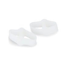 Pair of 2 Holes Toe Bunion Protectors Toe Separators Straighters Spreaders Correctors