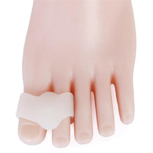 Pair of 2 Holes Toe Bunion Protectors Toe Separators Straighters Spreaders Correctors
