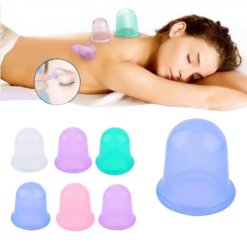 Silicone Body Massage Cupping Therapy Pain Relief Tight Muscles Massage Cupping Cup