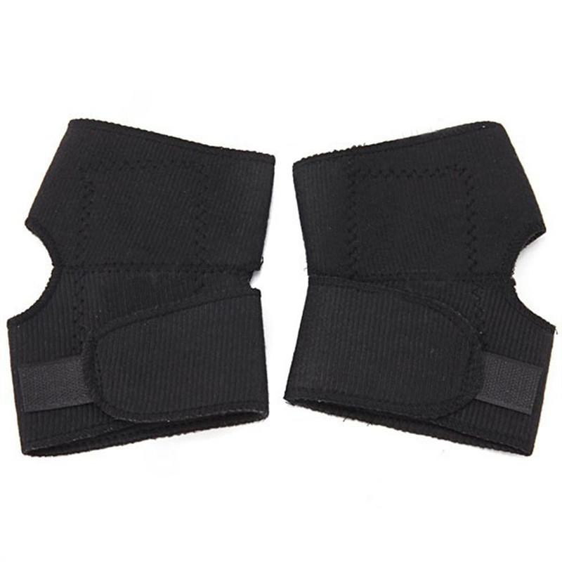 Pair of Magnetic Therapy Thermal Self-heating Elbow Pad Belt Elbow Support Brace Protector