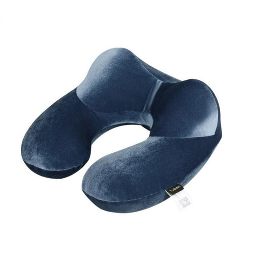 Inflatable U-Shaped Travel Pillow for Airplane at Discounted Price
