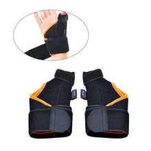 Pair of Thumb Spica Splint Support Wrist Strap to Relieve Pains
