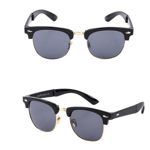 Sunglasses Retro Male And Women Driving Classic Glasses Folded Glasses