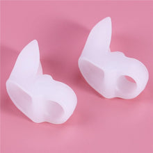 ETEREAUTY Pair of Five-Ring Gel Toe Separators & Pair of Dual-Ring Toe Spacers Toe Stretchers for Bunions Pain Relief Sore Toe Stretcher Gel Toe Protector Spacers Pads