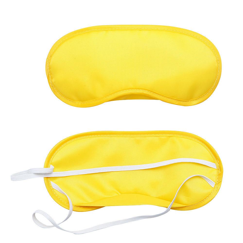 New Pure Silk Sleep Eye Mask Padded Shade Cover Travel Relax Aid