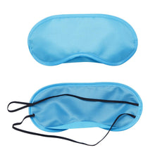Silk Sleep Eye Mask Padded Shade Cover Travel Relax Aid in Range of Colors
