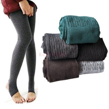 Winter Warm Girl Comfortable Women Cotton Tights Pants Leggings Stirrup Trousers